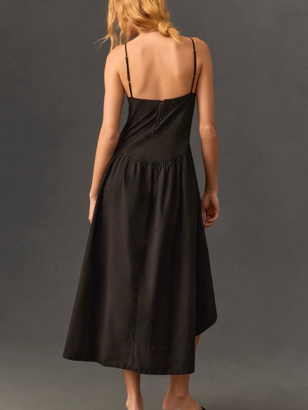 Citizens of Humanity Ari Drop-Waist Asymmetrical Dress - Picture 3 of 4